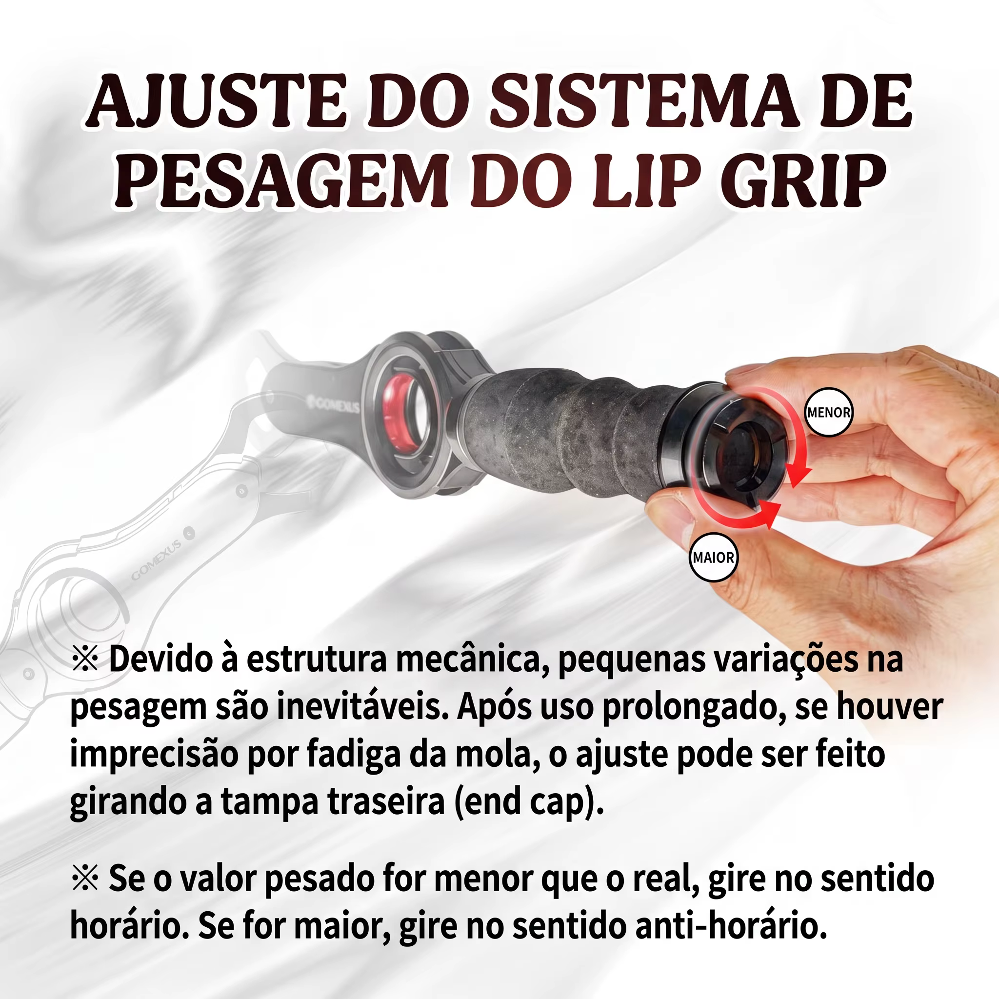 Pinza de Pesca Gomexus con Báscula – Sujeción Segura de Anzuelos - imagen 2