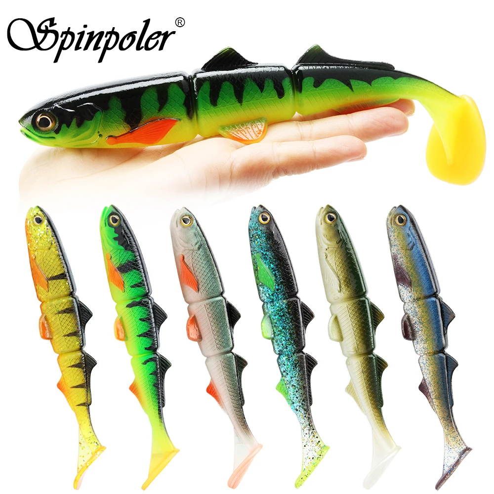 Swimbait señuelo articulado cola de paleta para lucio y zander - imagen 5