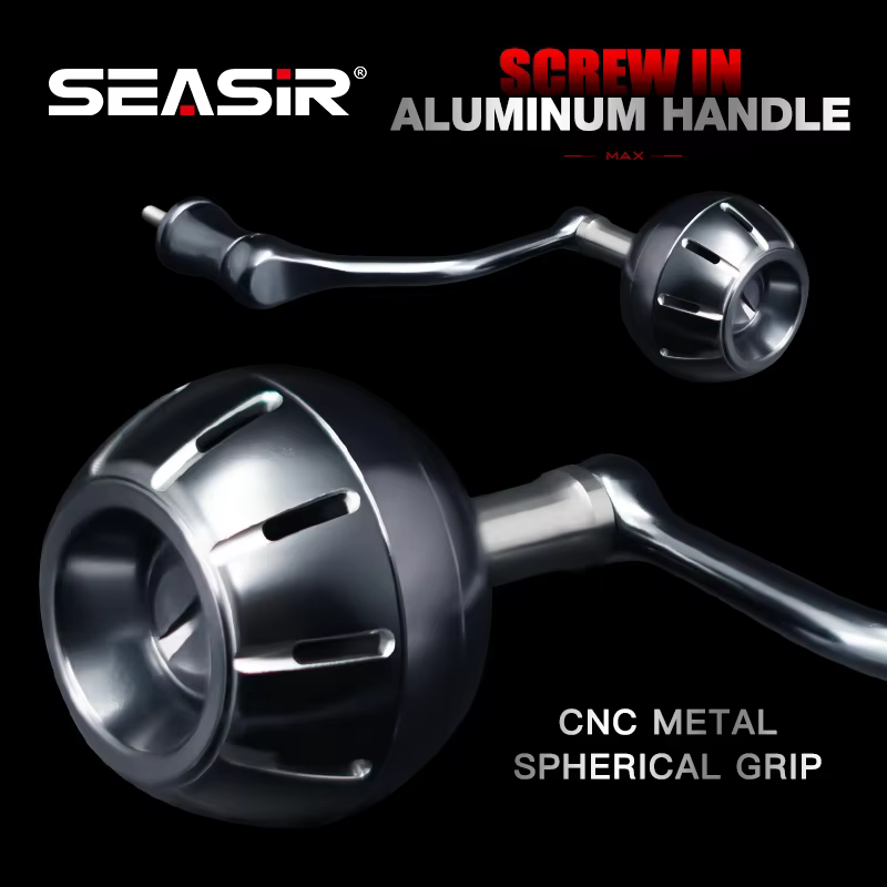 Carrete giratorio SEASIR CONTRA MAX – Aluminio para pesca en agua salada - imagen 4