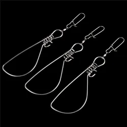 Clips mosquetón de pesca acero inoxidable para gran juego
