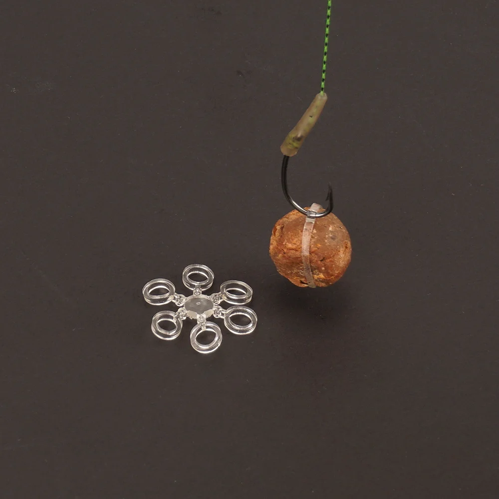 Hirisi Bandas para cebo de carpa – accesorio elástico para pellets - imagen 4