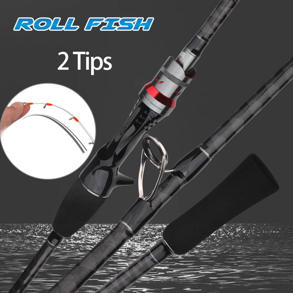 Caña ROLLFISH en uso