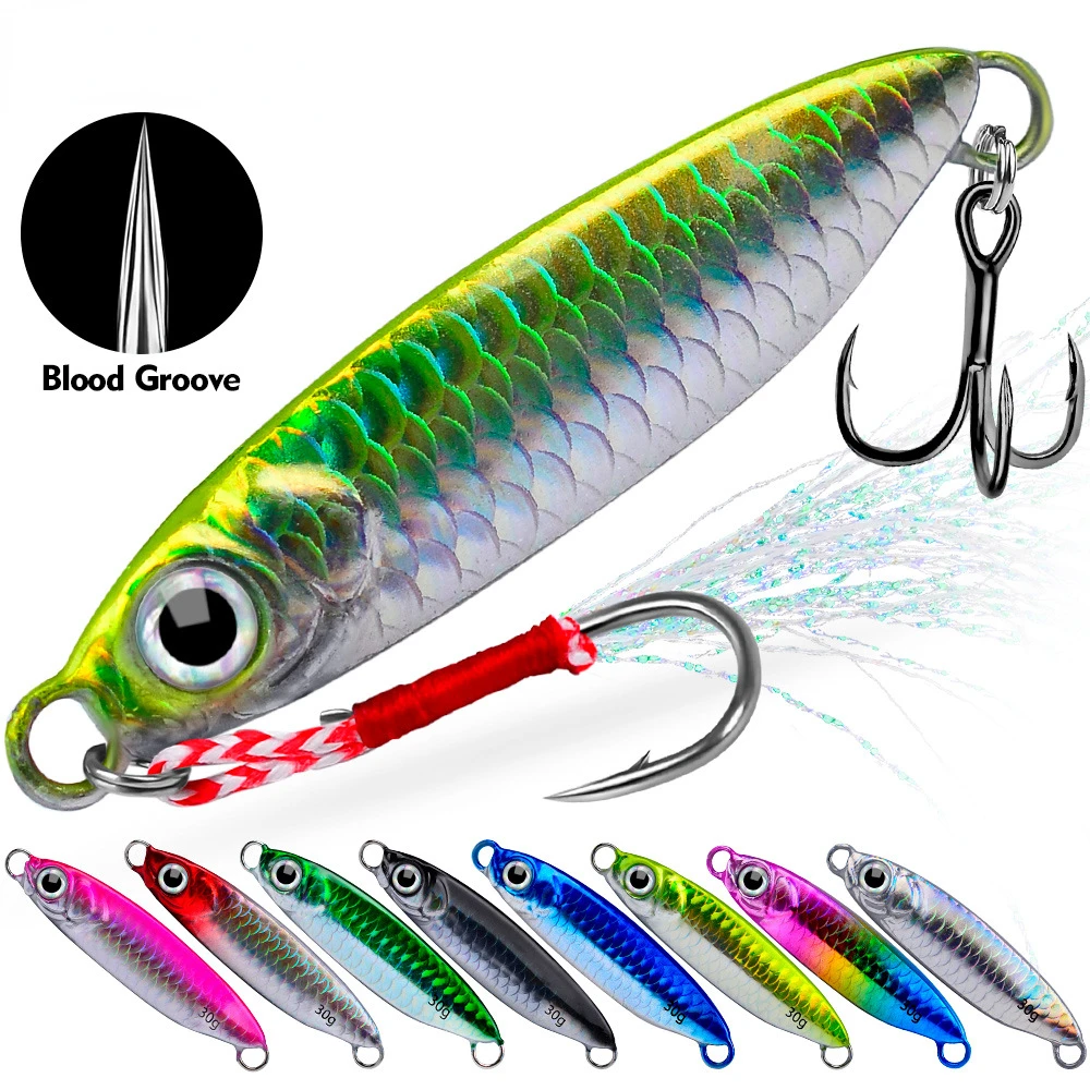 DRAGER Jig Cuchara de metal fundido para lubina en Shore Casting - imagen 5