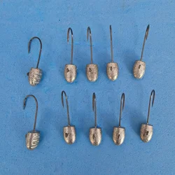Swolfy Mini Jig Head – Anzuelos para vinilos y señuelos blandos