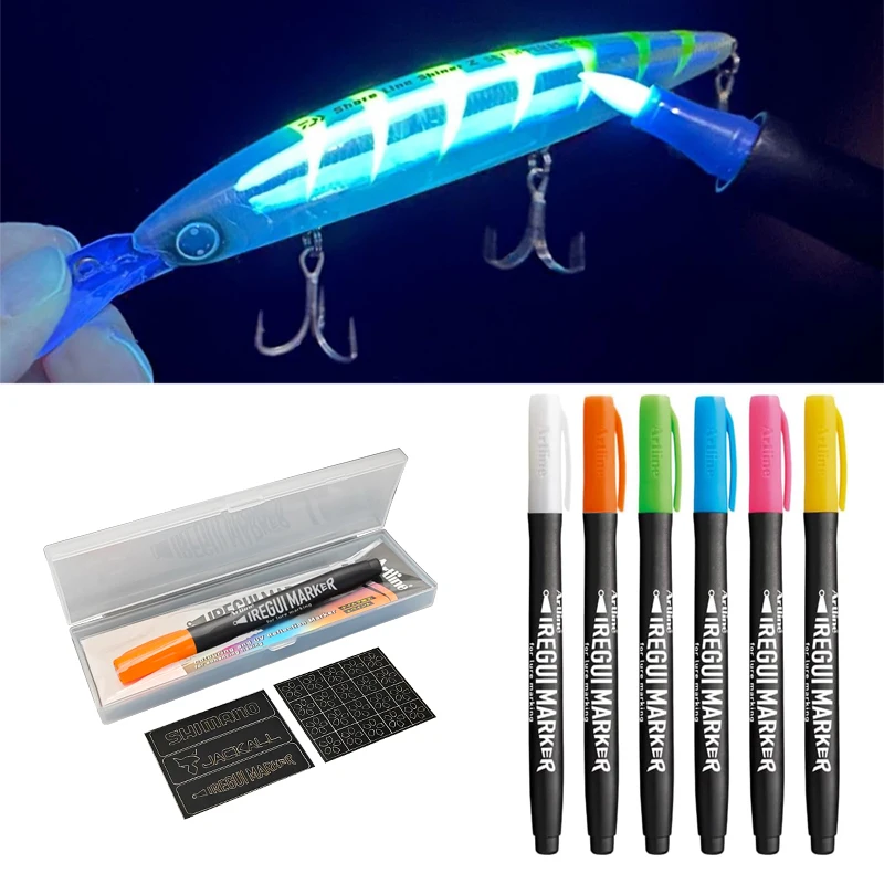 Marcador UV reflectante para marcar señuelos y pintar artificiales - imagen 4