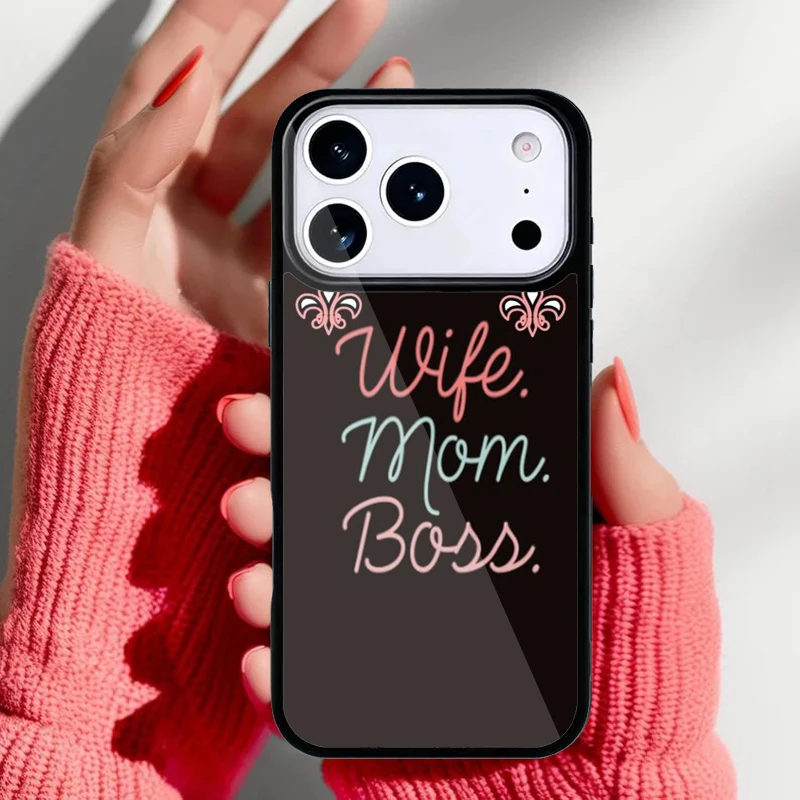 Funda con diseño temático para iPhone, vista frontal y trasera