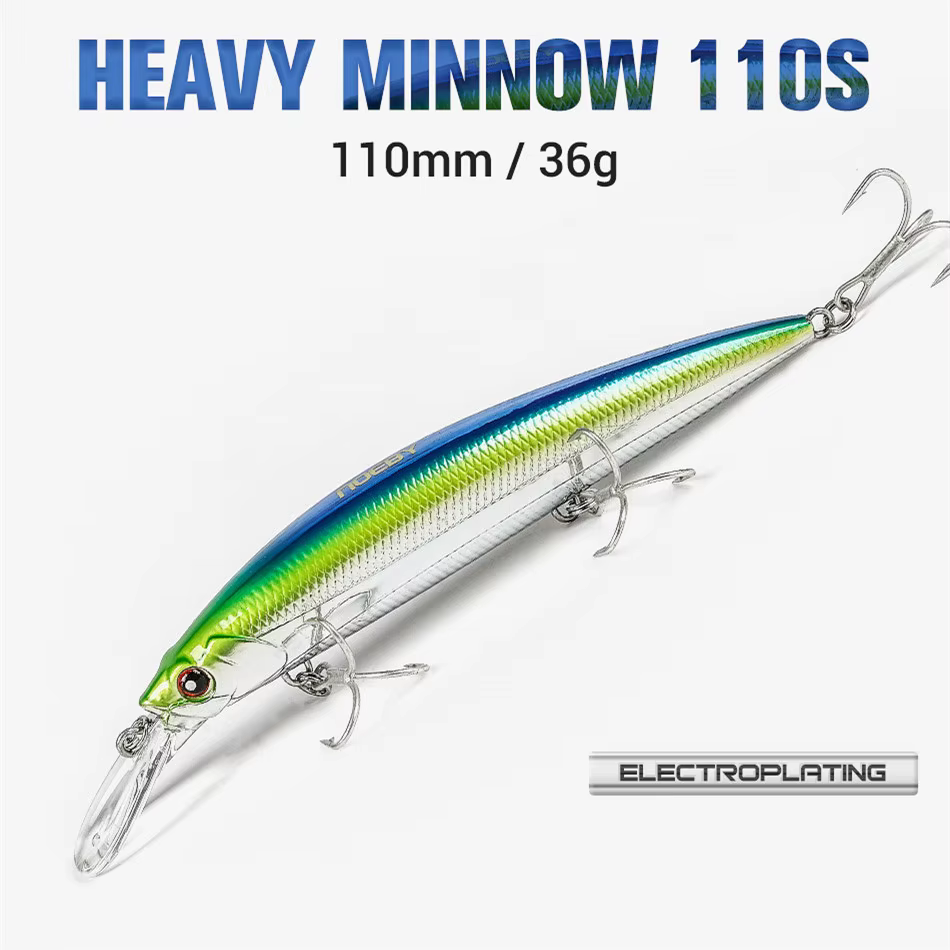 Señuelo NOEBY Minnow vista frontal