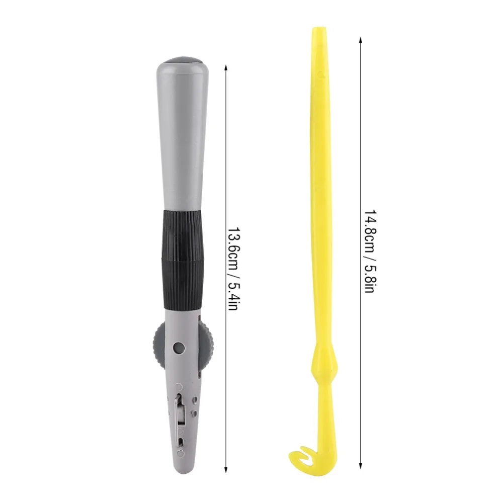 Herramienta para anudar anzuelos de pesca manual ligera ABS acero - imagen 2