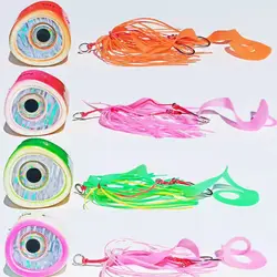 Kabura Jig Head con falda para jigging pargo y lubina