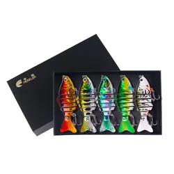 Crankbait Articulado Realista para Lucio Carpa
