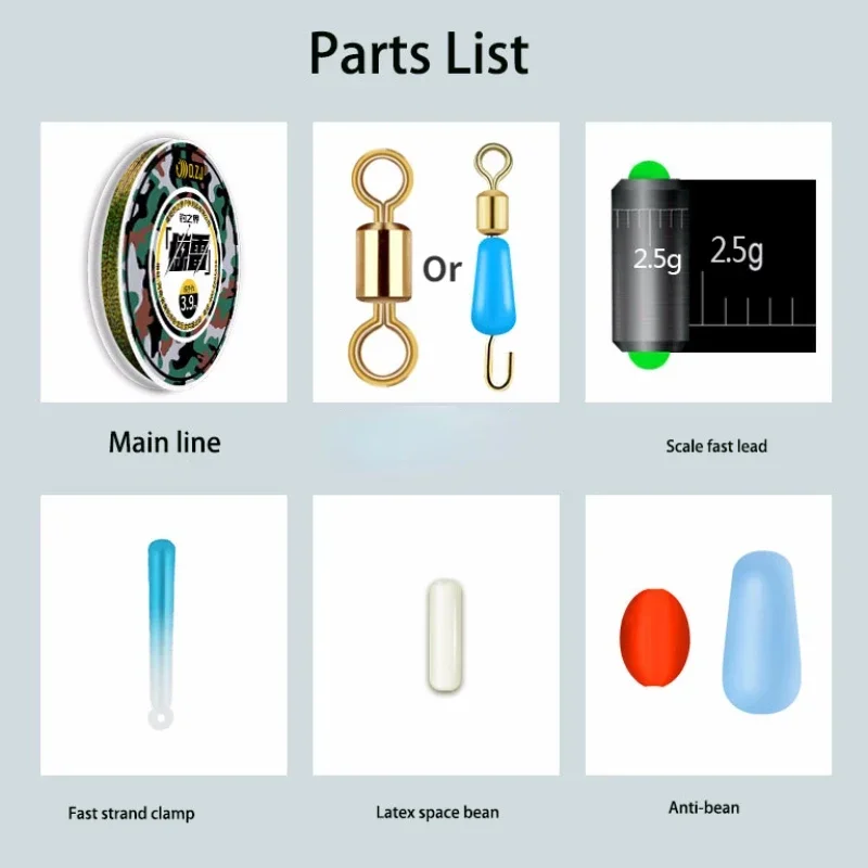 Fluorocarbono moteado para pesca de carpa – Alta resistencia - imagen 4