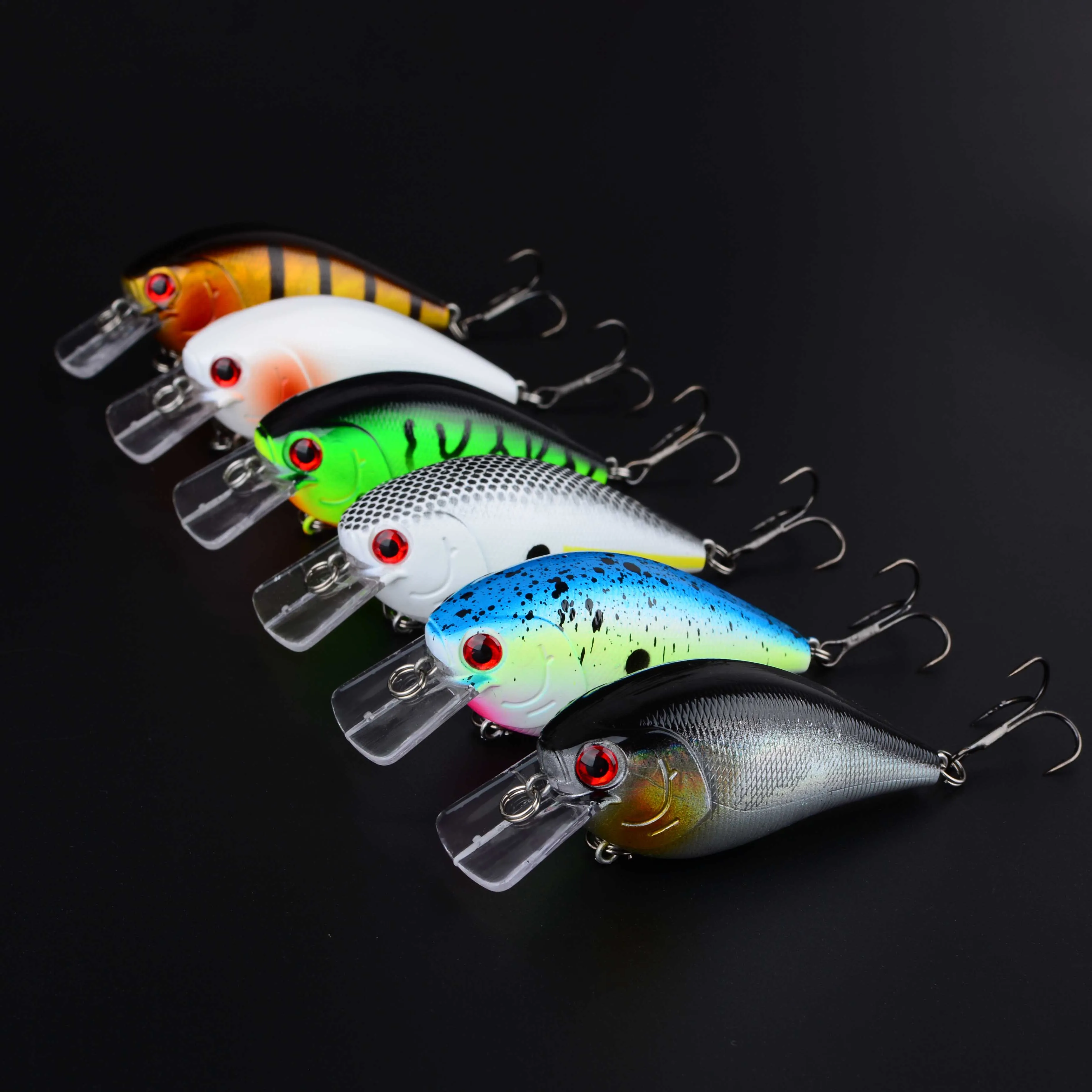 Crankbait con sonajero para lubina y lucio, señuelo duro - imagen 5