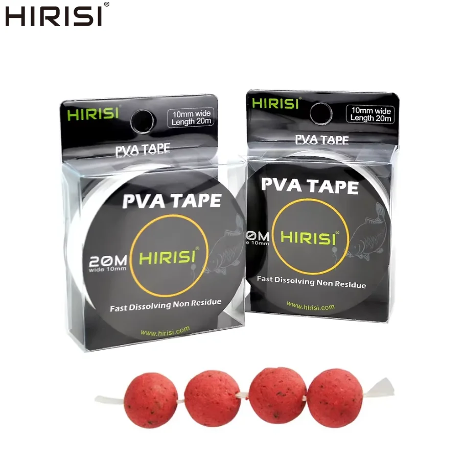Cinta PVA para montaje de cebo en pesca de carpa