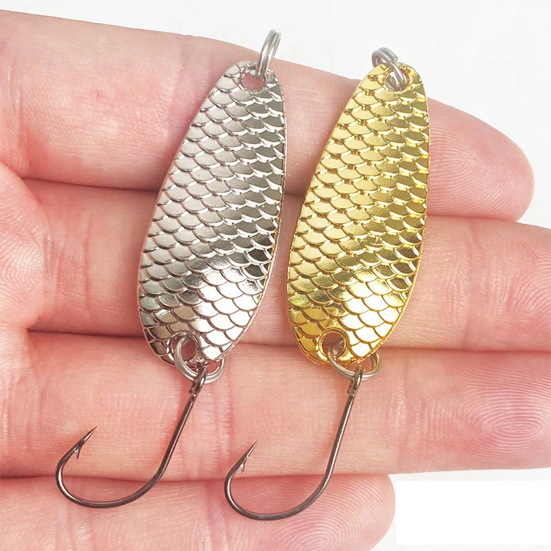 Mini Spinnerbait Metálico Vibratorio - Hundiente