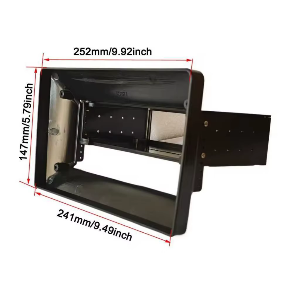 Marco Panel Navegación 9/10.1" – Adaptador 1DIN Universal para Radio de Coche - imagen 3
