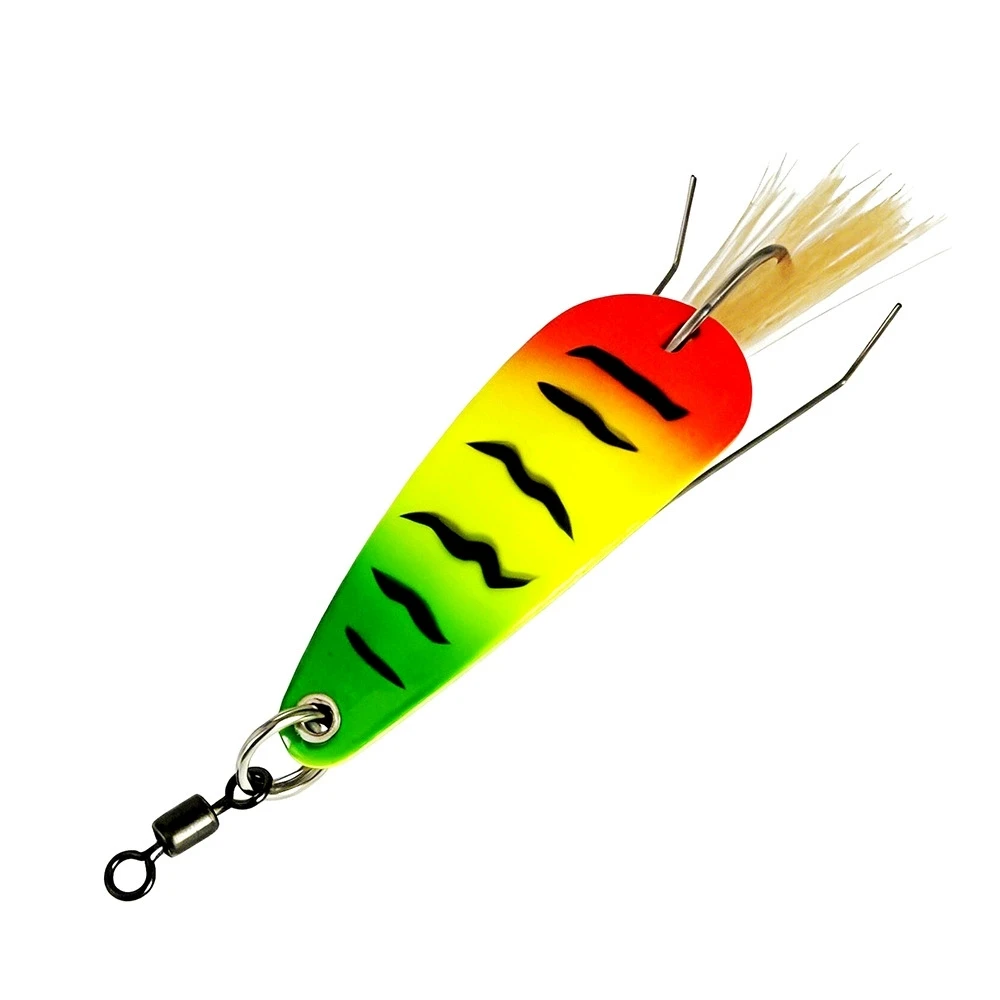 Señuelo cuchara jig metálico anti-enredos con anzuelo simple - imagen 3