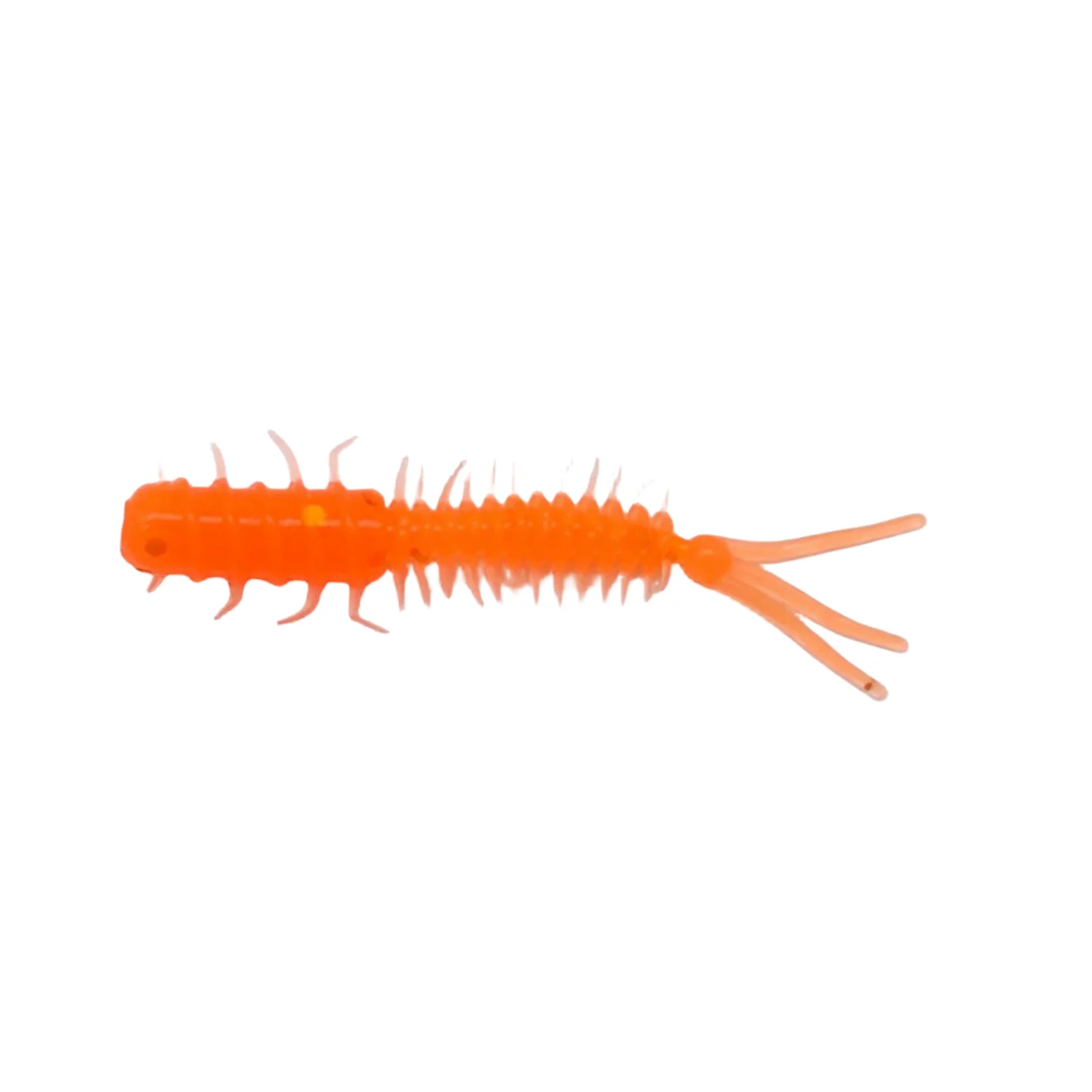 Señuelo de silicona tipo gusano para pesca de trucha