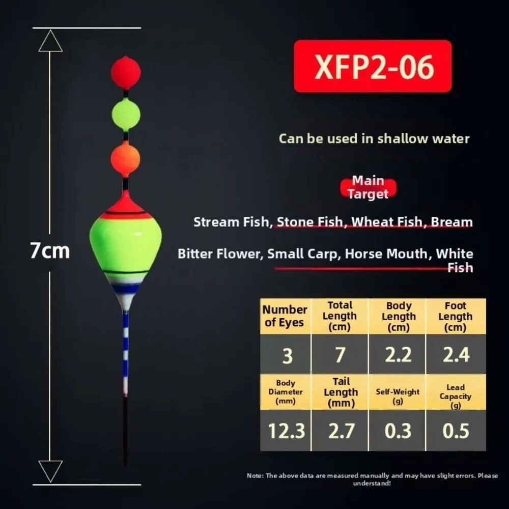 Flotadores para pesca en hielo multicolor – Material flotante - imagen 5