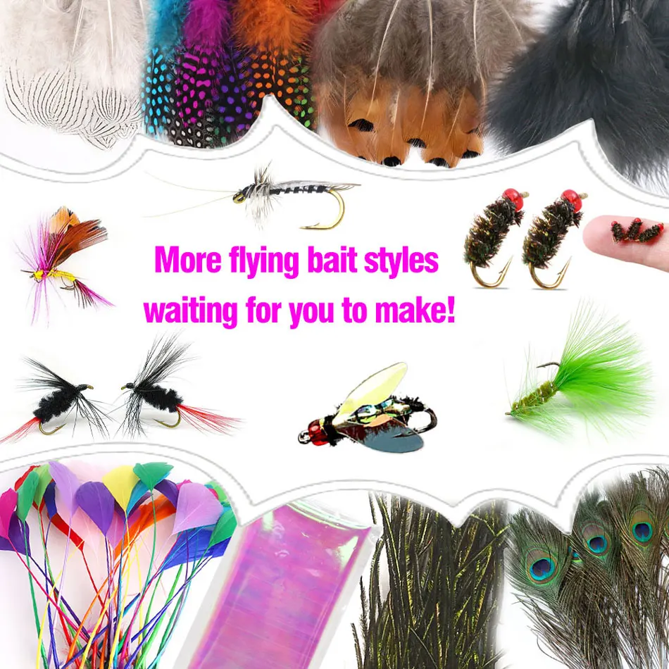 Materiales detallados del kit de pesca MNFT