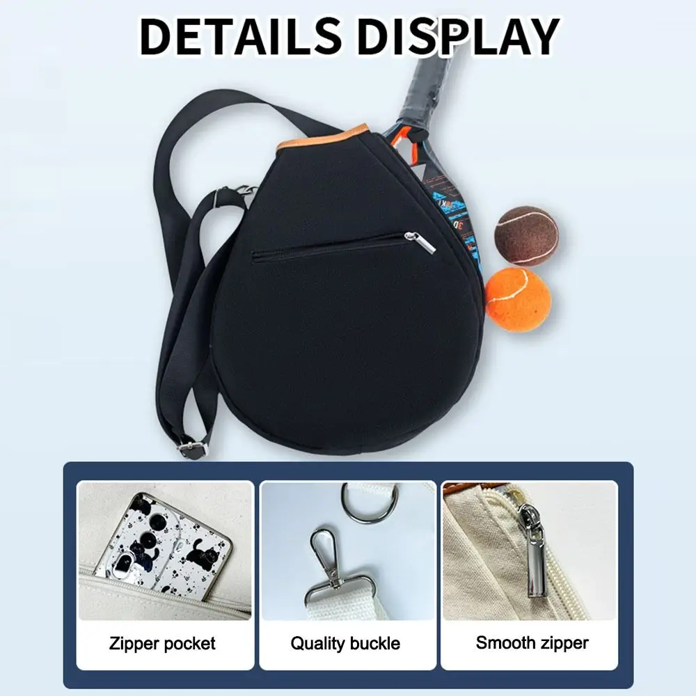 Funda de transporte pala de pádel y raqueta de tenis EVA - imagen 5