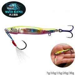 Jig Metálico Water Sniper – Jigging lubina simple y triple