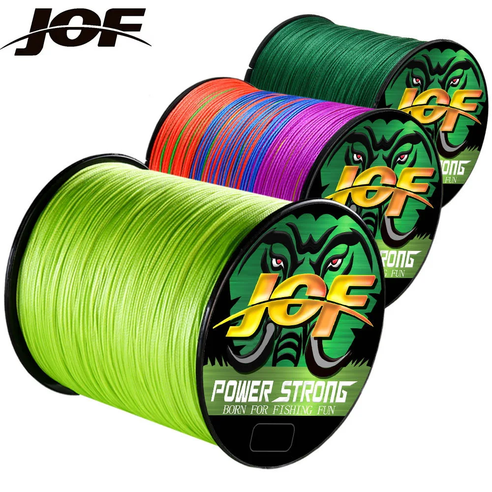 JOF Trenzado 4 Hebras – Multifilamento resistente para spinning