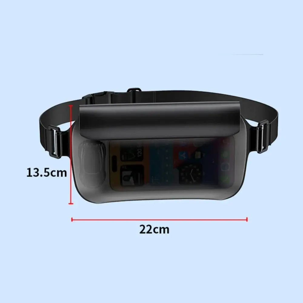 Funda impermeable TPU para teléfono con pantalla táctil y cinturón - imagen 4