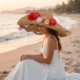 Sombrero de pesca vintage ala ancha con protección UV para mujer - imagen 3