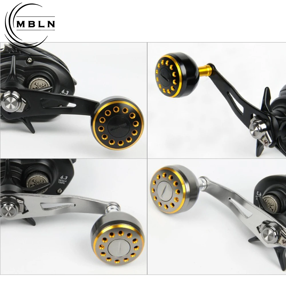 Manivela metálica para carrete baitcasting 8x5mm