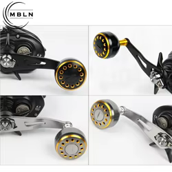 Manivela metálica para carrete baitcasting 8x5mm