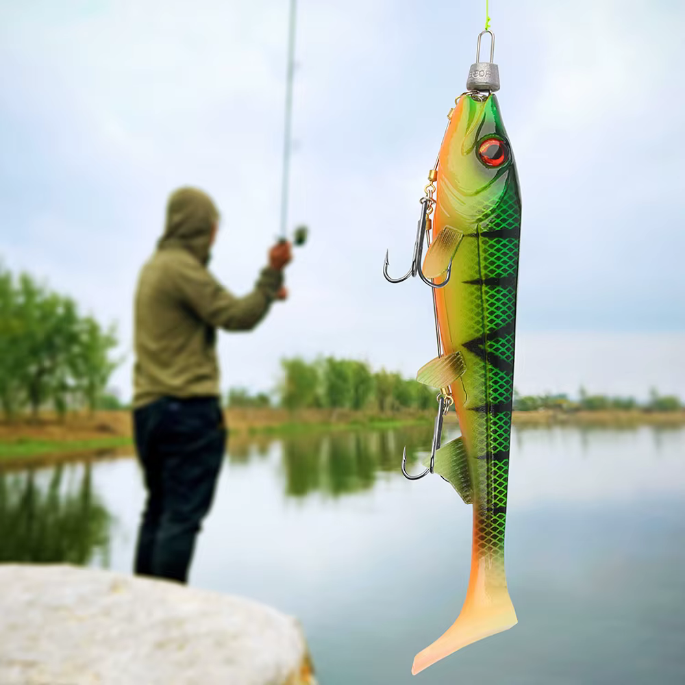 Spinpoler Anzuelo Triple Lastrado con Anilla para Vinilo y Swimbait - imagen 3