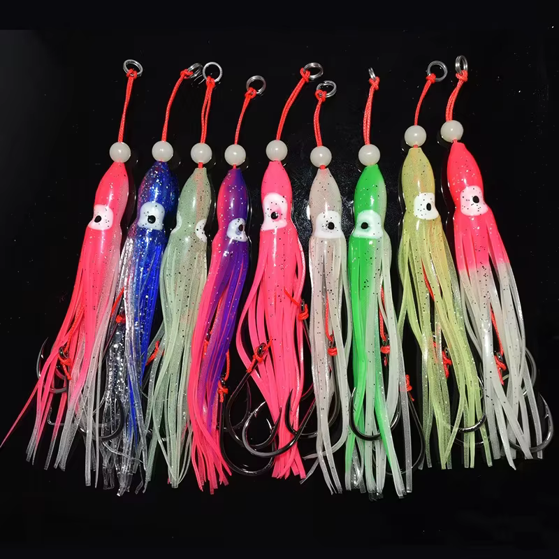 Señuelo Vinilo TAKEDO Forma Pulpo 12cm para Arrastre