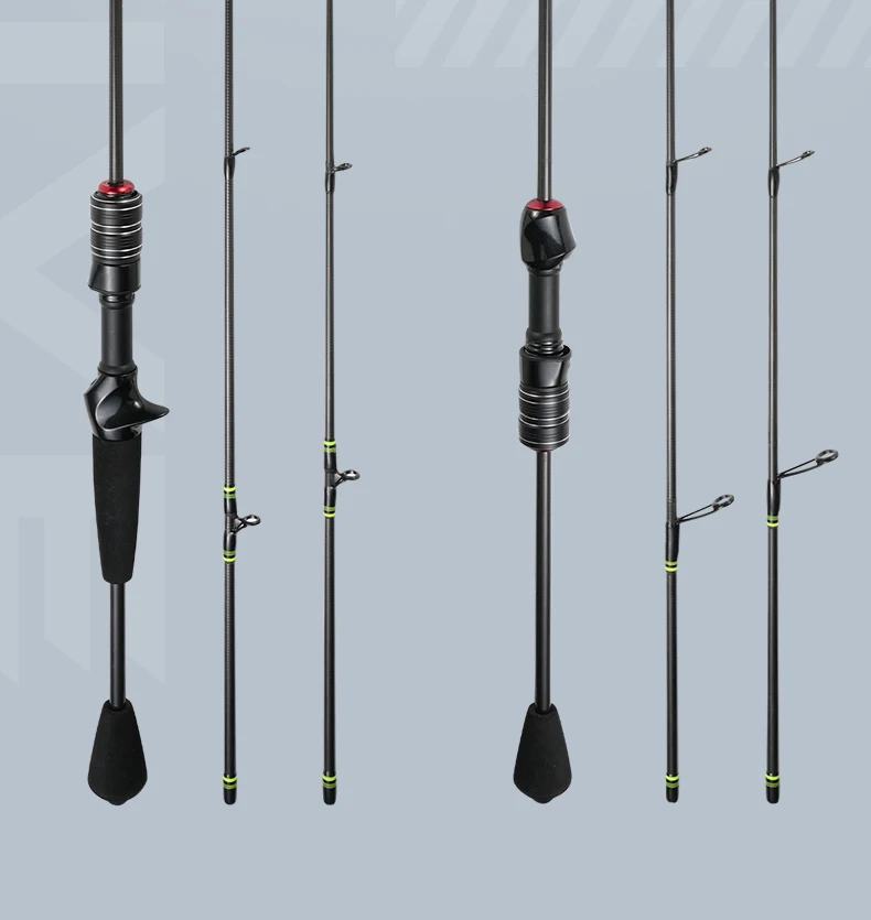 Caña Glamdring en acción de pesca
