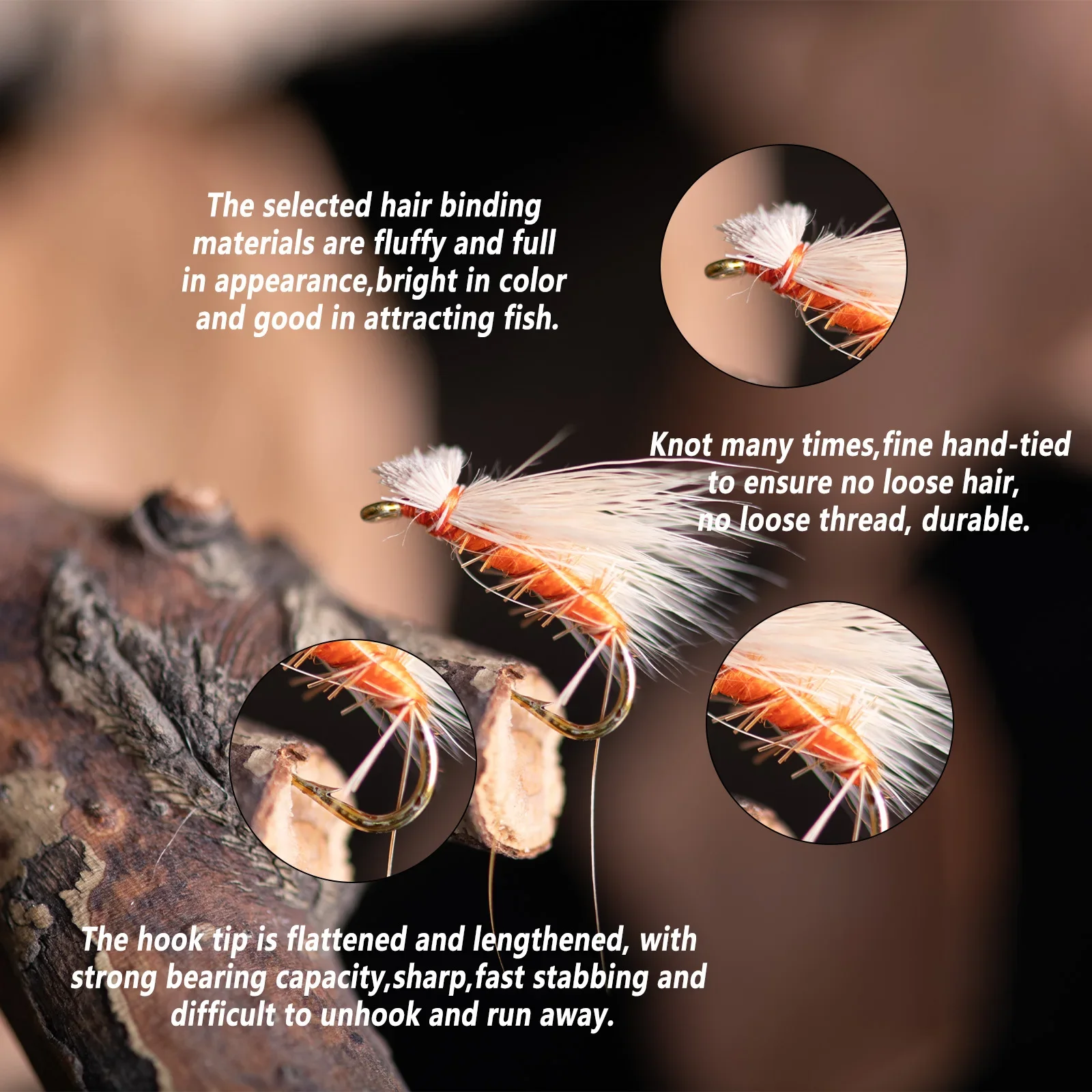 Variedad de tipos de mosca