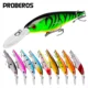 Wobbler Crankbait Minnow PROBEROS flotante para pesca larga distancia