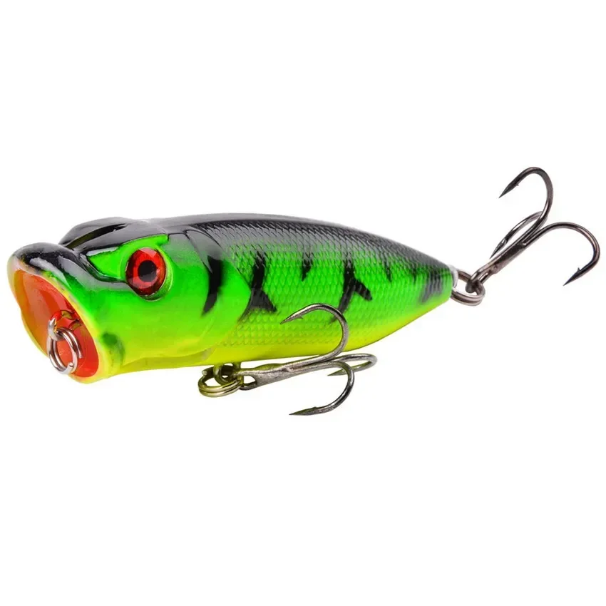 Popper 7cm 12g con anzuelos triples