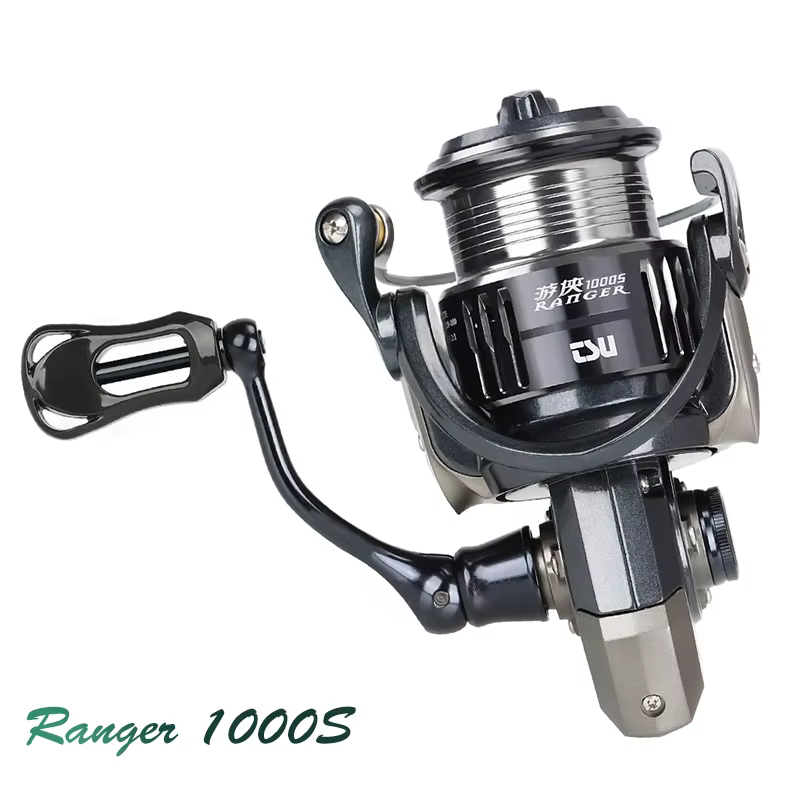 Carrete spinning de carbono con bobina baja para pesca marina - imagen 5