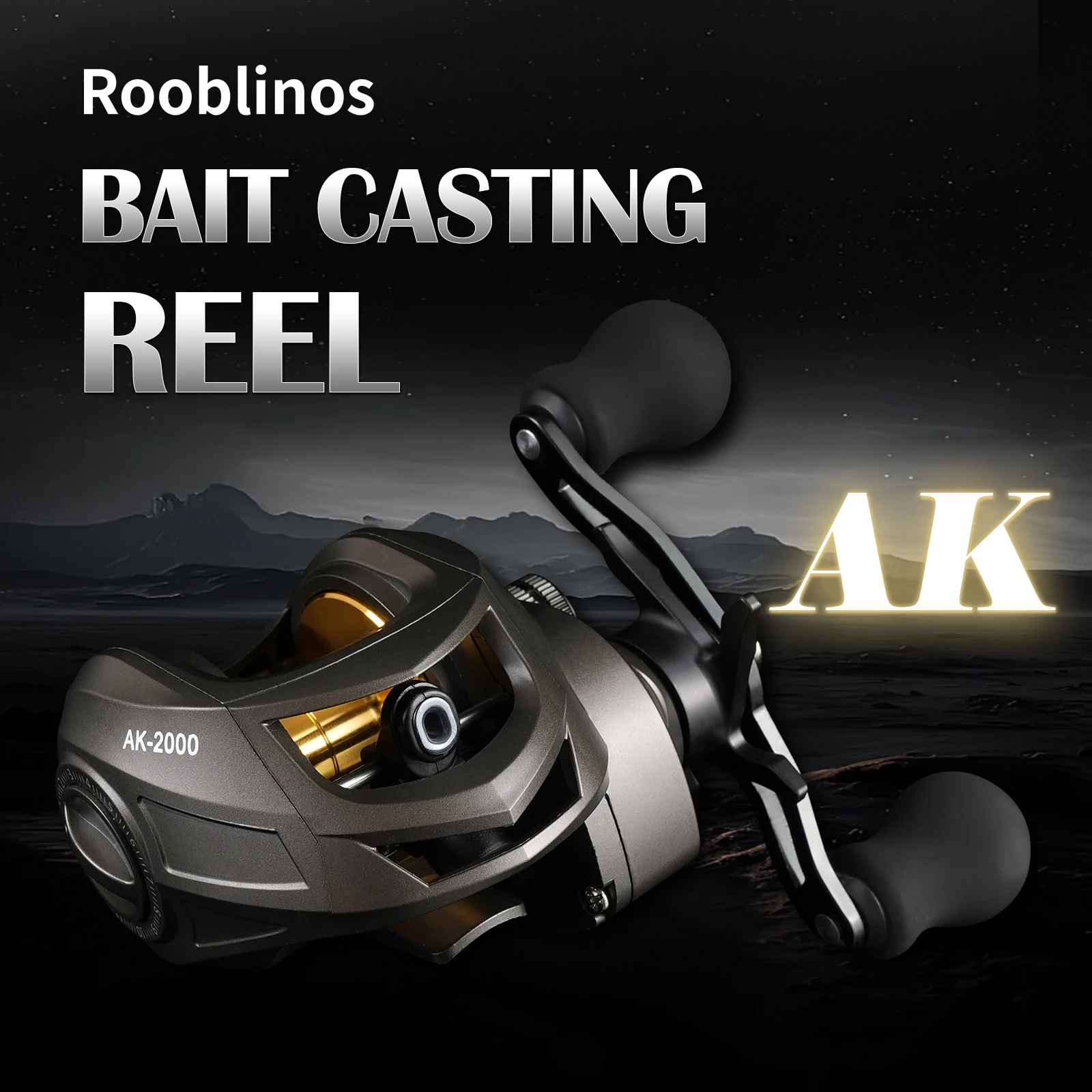 Carrete surfcasting ligero Rooblinos AK para agua salada y dulce - imagen 4