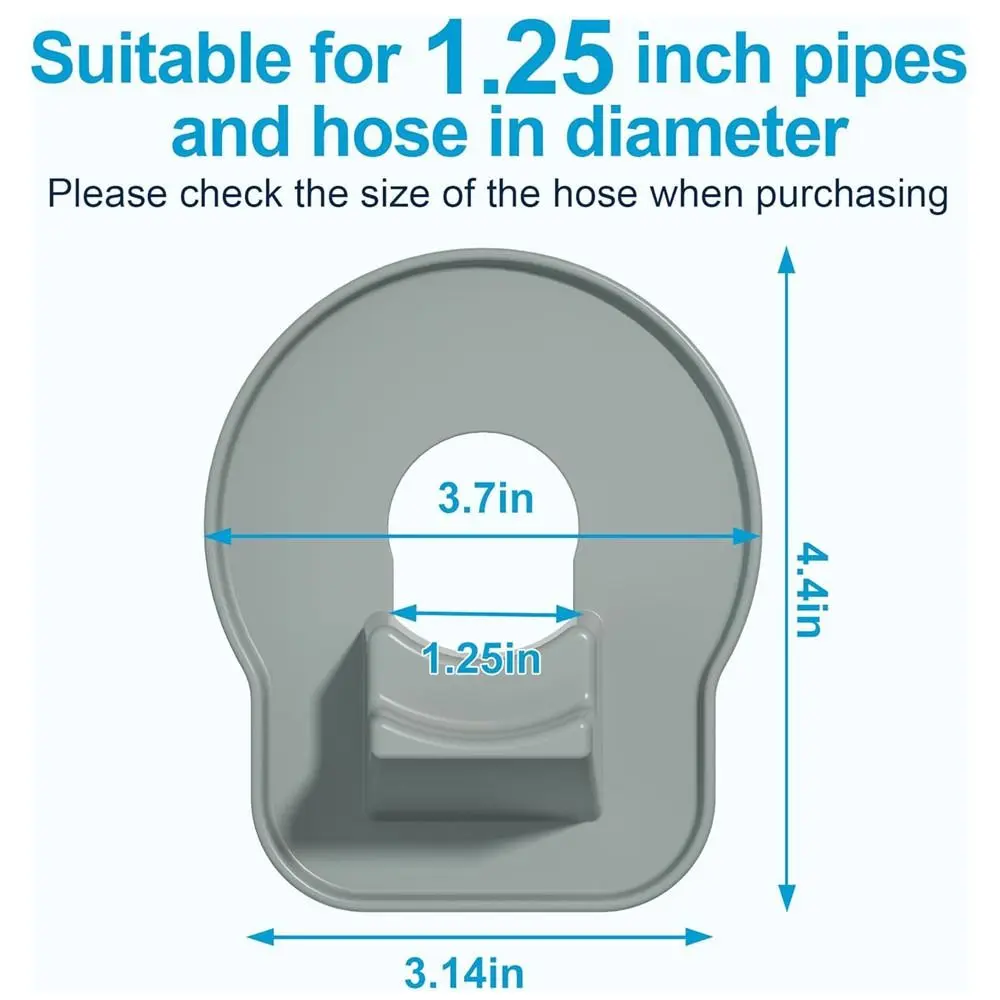 Soporte universal para manguera de piscina de 1.25 pulgadas