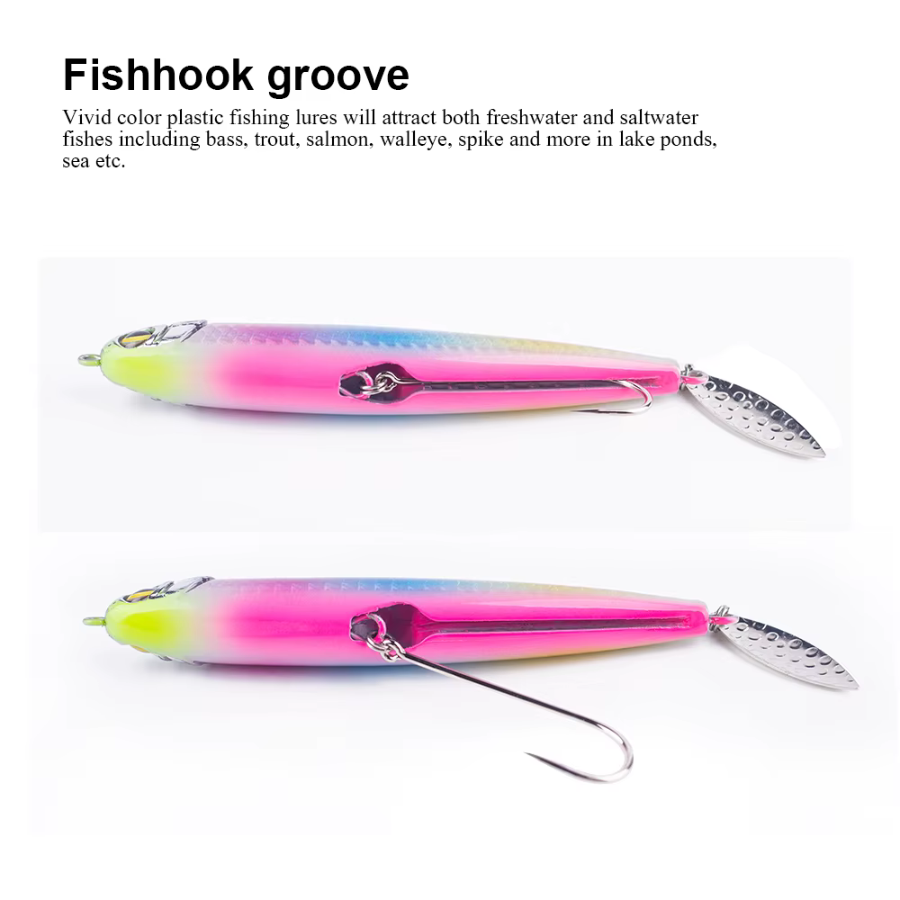 Hanlin Swimbait Hundimiento para Trucha – Señuelo lápiz - imagen 5
