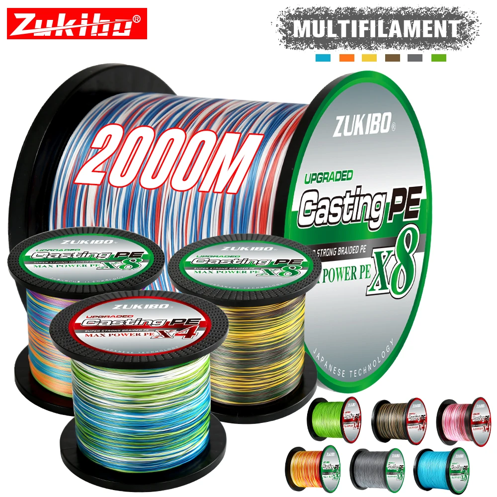 Sedal trenzado multifilamento para carpfishing – 4 hilos suave y resistente - imagen 3