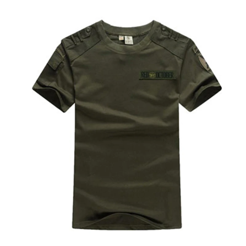 Camisas militares de algodón estilo outdoor para hombre - imagen 3