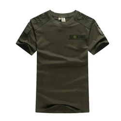 Camisas militares de algodón estilo outdoor para hombre