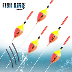 FISH KING Flotador vertical Barguzinsky para carpa – Abeto 18-22.5 cm
