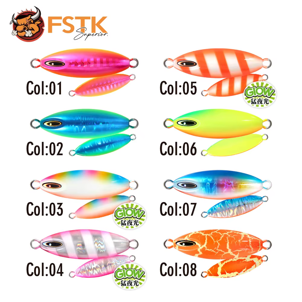 Jigs de lanzamiento lento metal señuelo para pesca deportiva - imagen 4