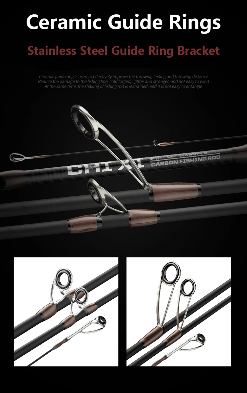 Anillos guías de cerámica