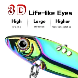 VIB para lubina – Ojos 3D y anzuelo triple