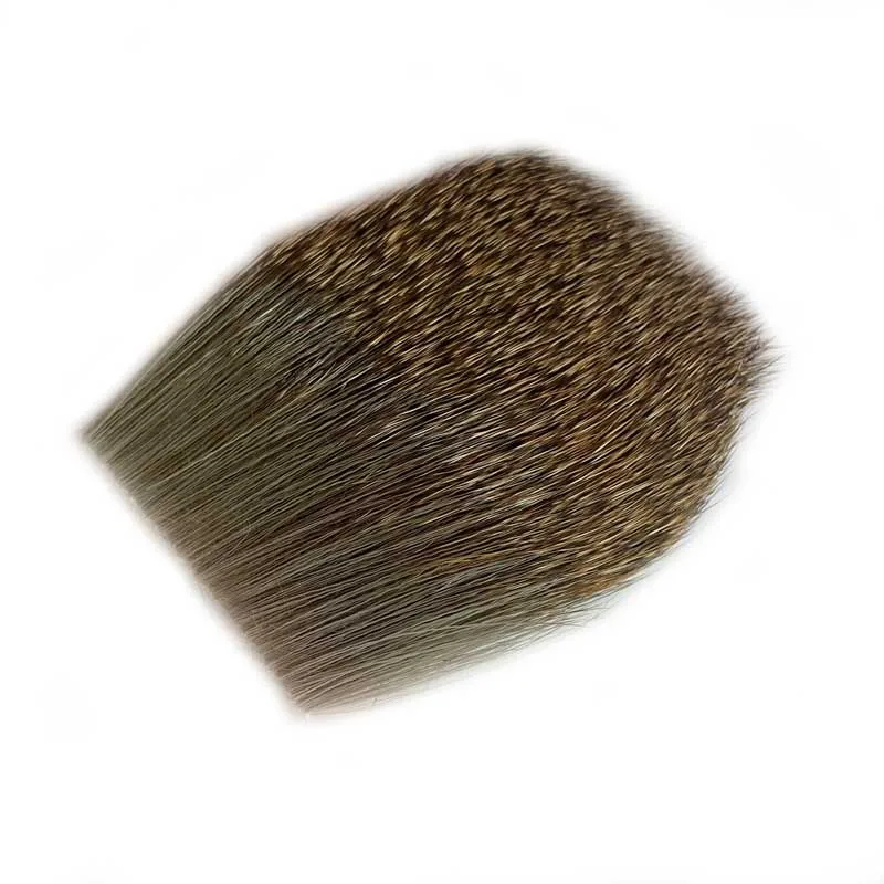 Detalle del pelo de venado mostrando su suavidad y brillo natural