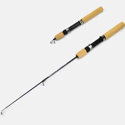 Caña Telescópica de Carbono para Pesca de Camarón en Ríos y Lagos