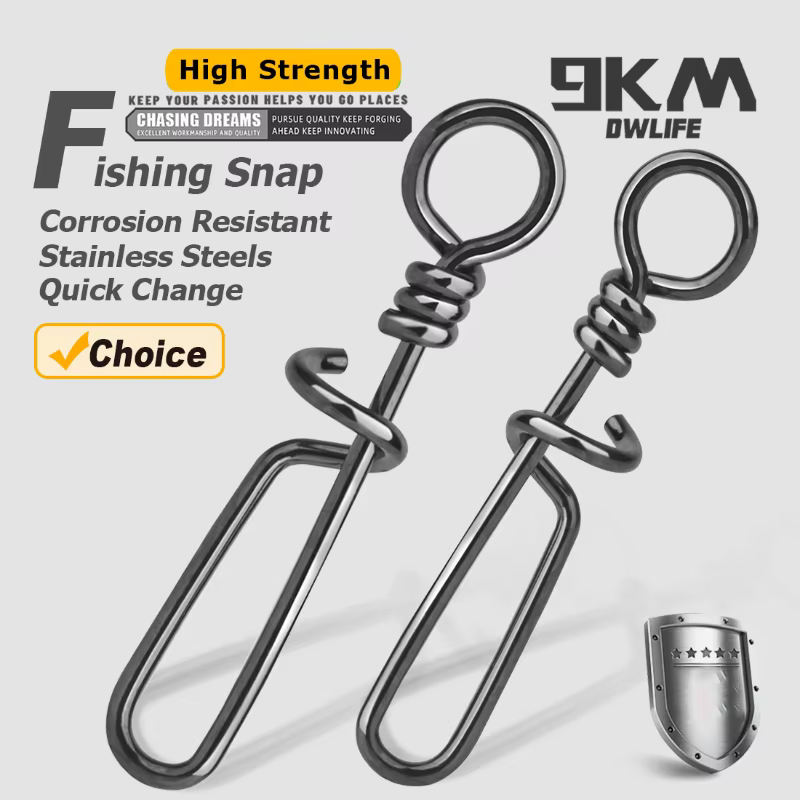 Coastlock Snap - Cierre rapido de pesca en acero inox para senuelos